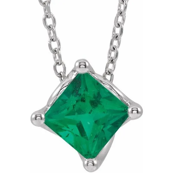 Solitaire Necklace or Slide Pendant Rick's Jewelers California, MD