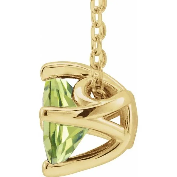 Solitaire Necklace or Slide Pendant Image 2 Rick's Jewelers California, MD