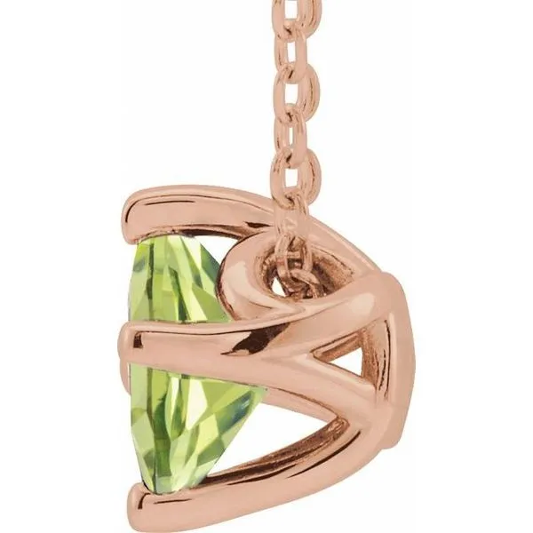 Solitaire Necklace or Slide Pendant Image 2 J. Meredith Jewelers Delafield, WI