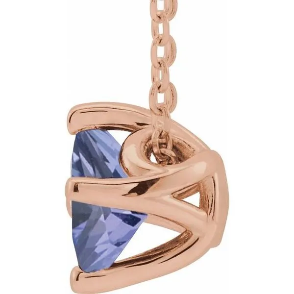 Solitaire Necklace or Slide Pendant Image 2 Rick's Jewelers California, MD