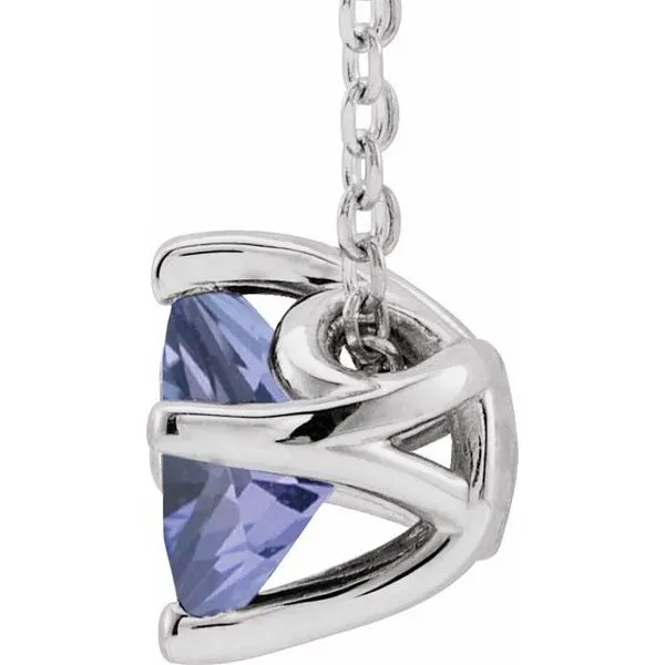 Solitaire Necklace or Slide Pendant Image 2 J. Meredith Jewelers Delafield, WI