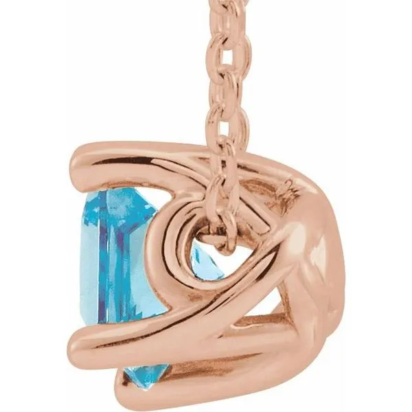 Solitaire Necklace or Slide Pendant Image 2 M. J. Thomas Jewelers, Ltd. Stratford, CT