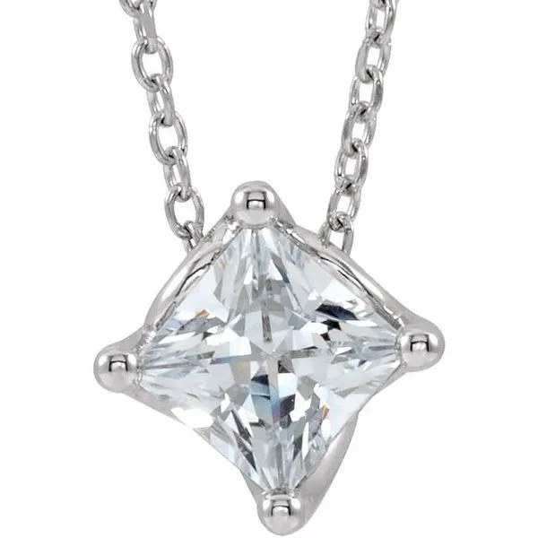Solitaire Necklace or Slide Pendant Rick's Jewelers California, MD