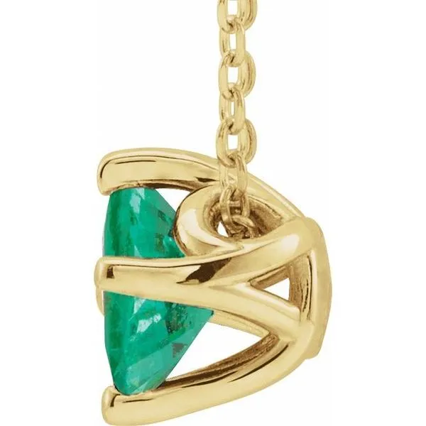 Solitaire Necklace or Slide Pendant Image 2 Cherry Street Jewelers Tulsa, OK