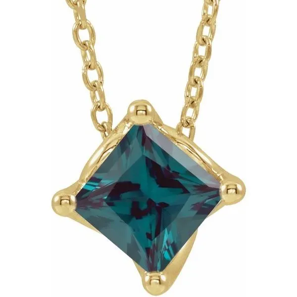 Solitaire Necklace or Slide Pendant J. Meredith Jewelers Delafield, WI