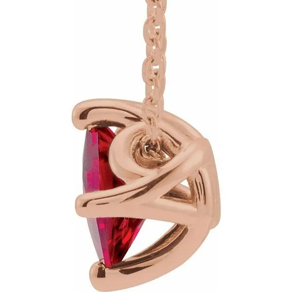 Solitaire Necklace or Slide Pendant Image 2 Rasmussen Jewelers Spanish Fork, UT