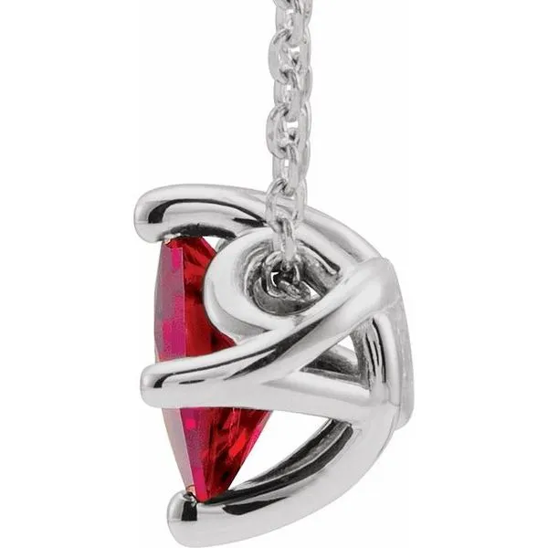 Solitaire Necklace or Slide Pendant Image 2 Moseley Diamond Showcase Inc Lexington, SC