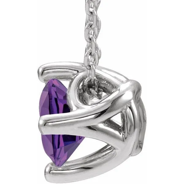 Solitaire Necklace or Slide Pendant Image 2 Spath Jewelers Bartow, FL