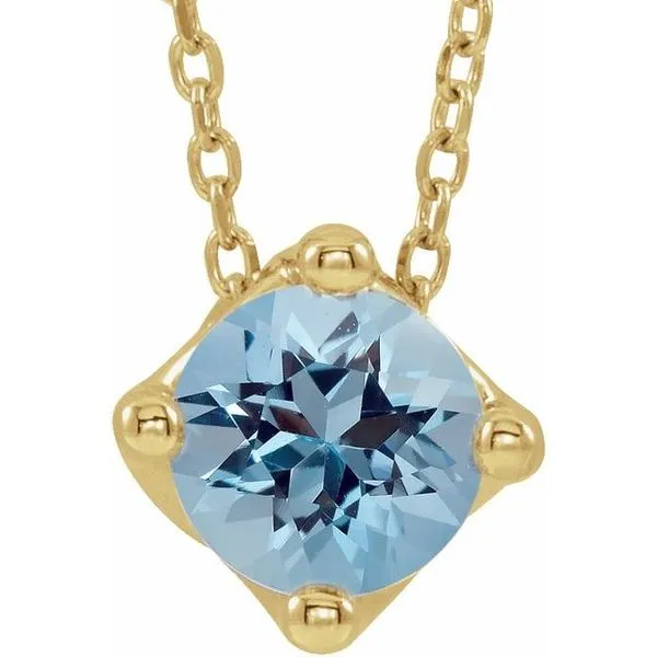 Solitaire Necklace or Slide Pendant Long Jewelers Chesapeake, VA