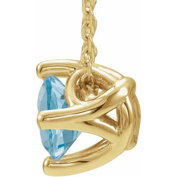 Solitaire Necklace or Slide Pendant Image 2 Rick's Jewelers California, MD