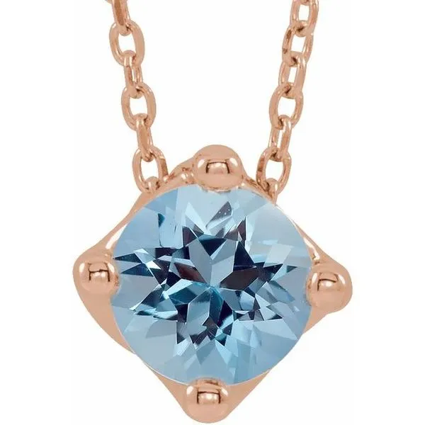 Solitaire Necklace or Slide Pendant Cherry Street Jewelers Tulsa, OK