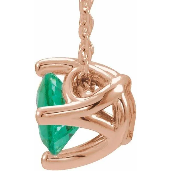 Solitaire Necklace or Slide Pendant Image 2 Rick's Jewelers California, MD