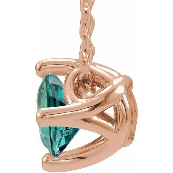 Solitaire Necklace or Slide Pendant Image 2 Cherry Street Jewelers Tulsa, OK