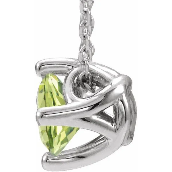 Solitaire Necklace or Slide Pendant Image 2 Rick's Jewelers California, MD