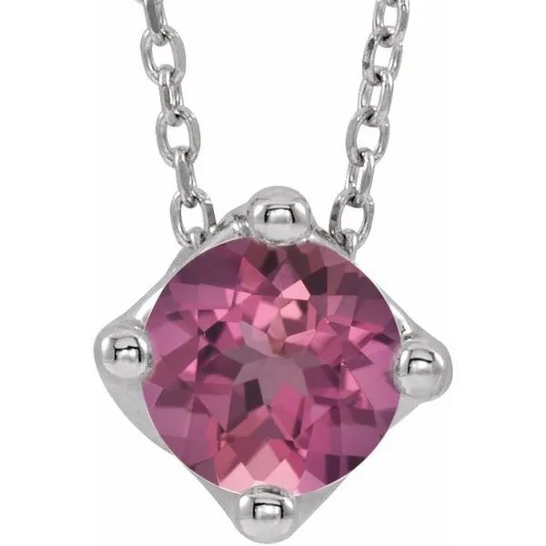 Solitaire Necklace or Slide Pendant Long Jewelers Chesapeake, VA