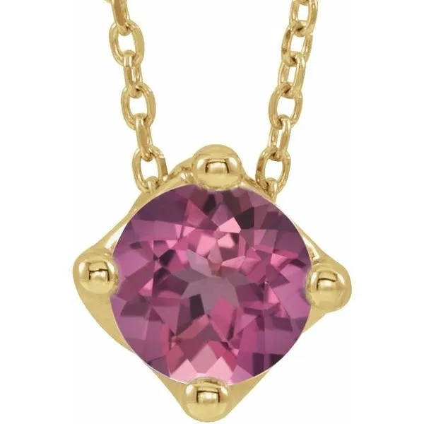 Solitaire Necklace or Slide Pendant J. Meredith Jewelers Delafield, WI