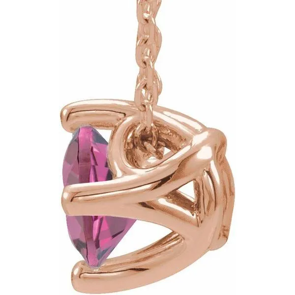 Solitaire Necklace or Slide Pendant Image 2 Rasmussen Jewelers Spanish Fork, UT