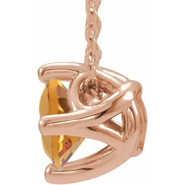 Solitaire Necklace or Slide Pendant Image 2 Moseley Diamond Showcase Inc Lexington, SC