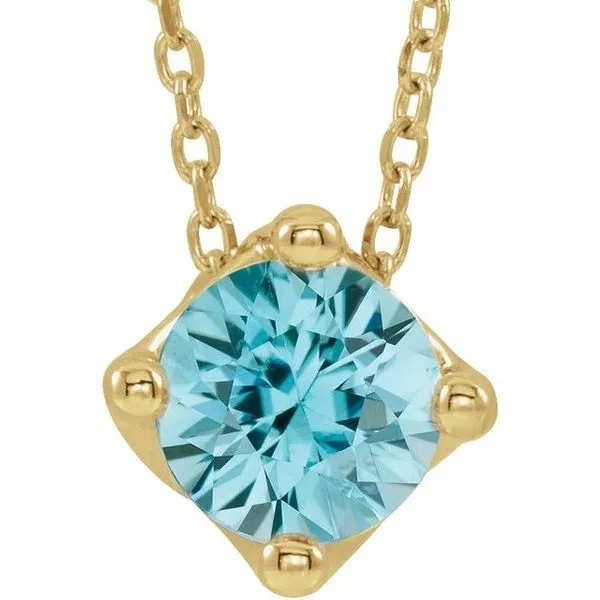 Solitaire Necklace or Slide Pendant Cherry Street Jewelers Tulsa, OK