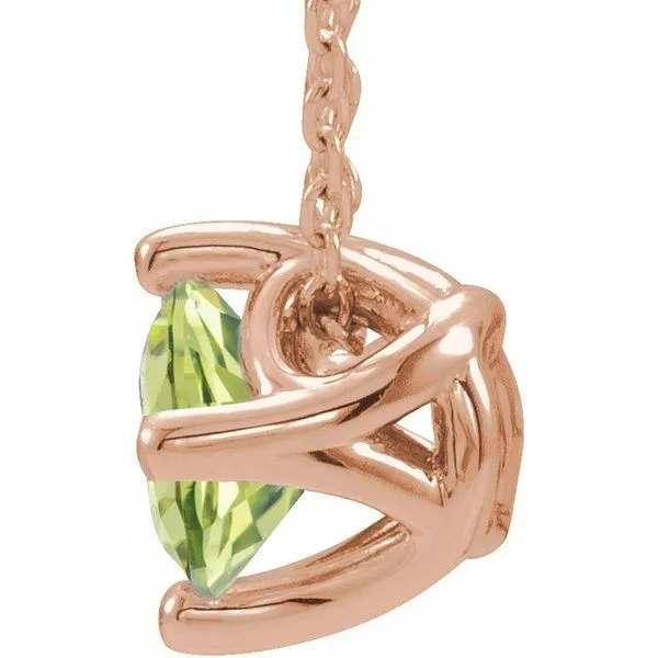 Solitaire Necklace or Slide Pendant Image 2 Cherry Street Jewelers Tulsa, OK