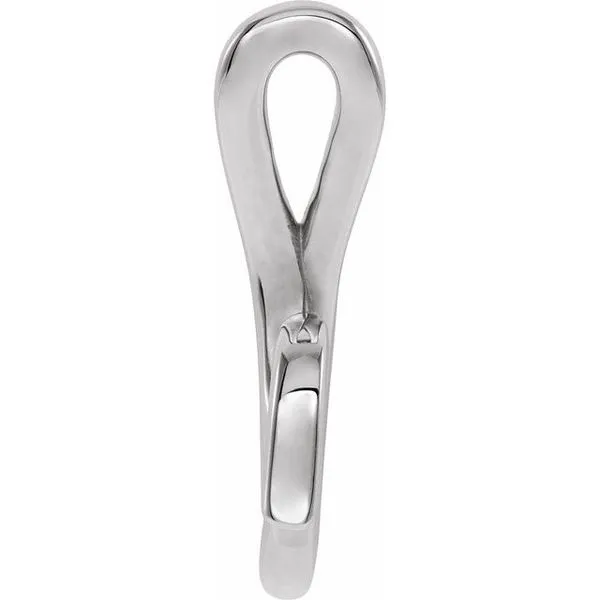 Freeform Leaf Pendant Image 5 Arnold's Jewelry and Gifts Logansport, IN