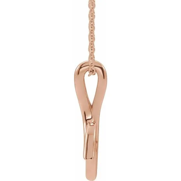 Freeform Leaf Necklace Image 2 Rasmussen Jewelers Spanish Fork, UT