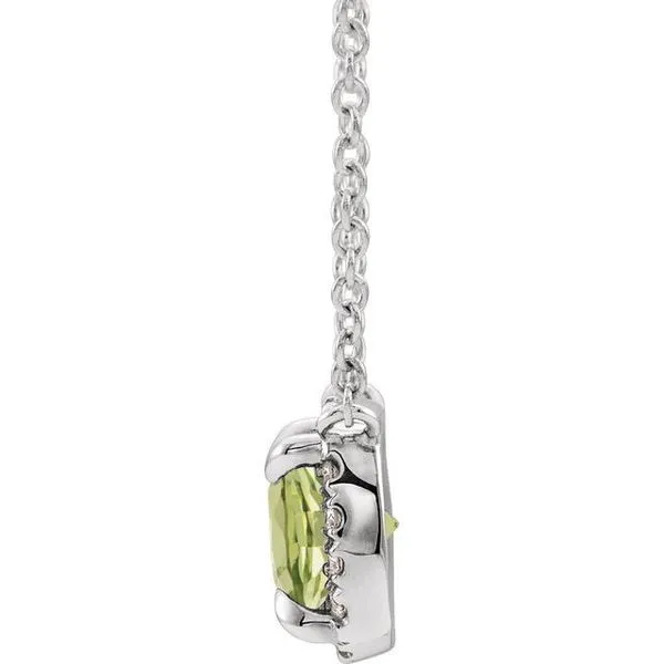 Halo-Style Necklace Image 2 The Diamond Shop, Inc. Lewiston, ID