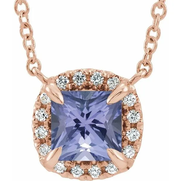 Halo-Style Necklace Henry B. Ball Jewelers Canton, OH