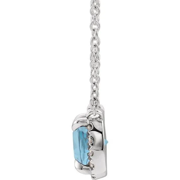 Halo-Style Necklace J. Meredith Jewelers Delafield, WI