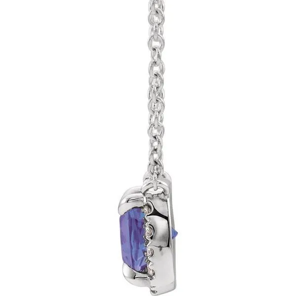 Halo-Style Necklace Image 2 D'Errico Jewelry Scarsdale, NY