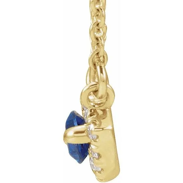 French-Set Halo-Style Necklace Image 2 Milan's Jewelry Inc Sarasota, FL