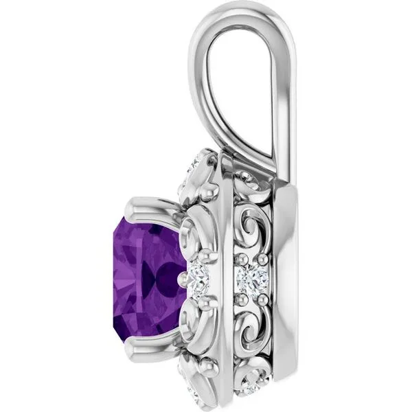 Accented Pendant Image 3 Rasmussen Jewelers Spanish Fork, UT