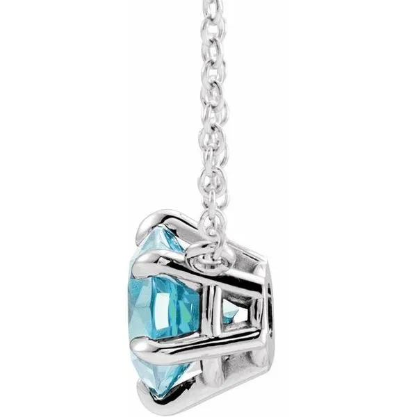 Solitaire Necklace Image 2 M. J. Thomas Jewelers, Ltd. Stratford, CT