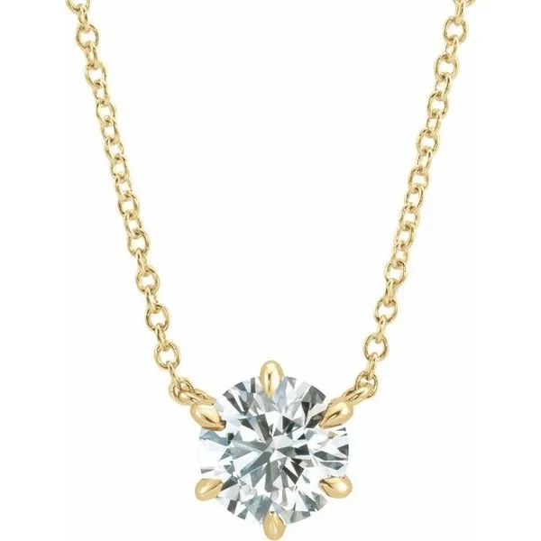 Solitaire Necklace Rasmussen Jewelers Spanish Fork, UT