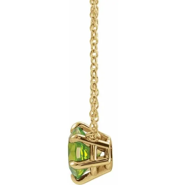 Solitaire Necklace Image 2 Woelk's House of Diamonds Russell, KS