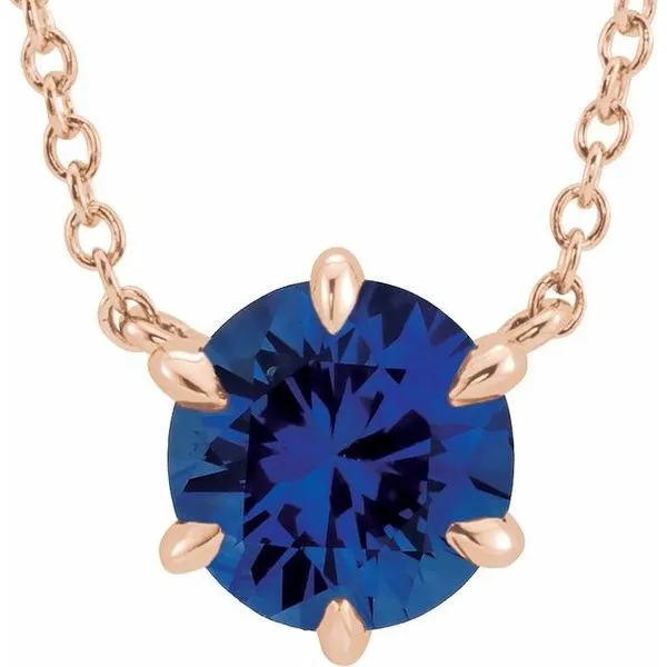 Solitaire Necklace Leslie E. Sandler Fine Jewelry and Gemstones rockville , MD