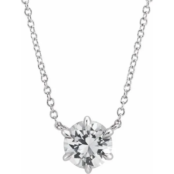 Solitaire Necklace Hopman Jewelers Elkhart, IN