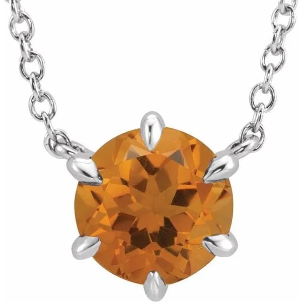 Solitaire Necklace Comstock Jewelers Edmonds, WA