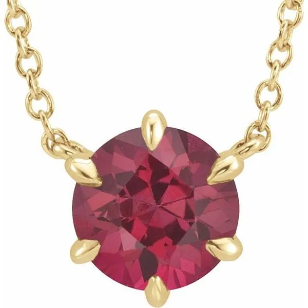 Solitaire Necklace Arlene's Fine Jewelry Vidalia, GA