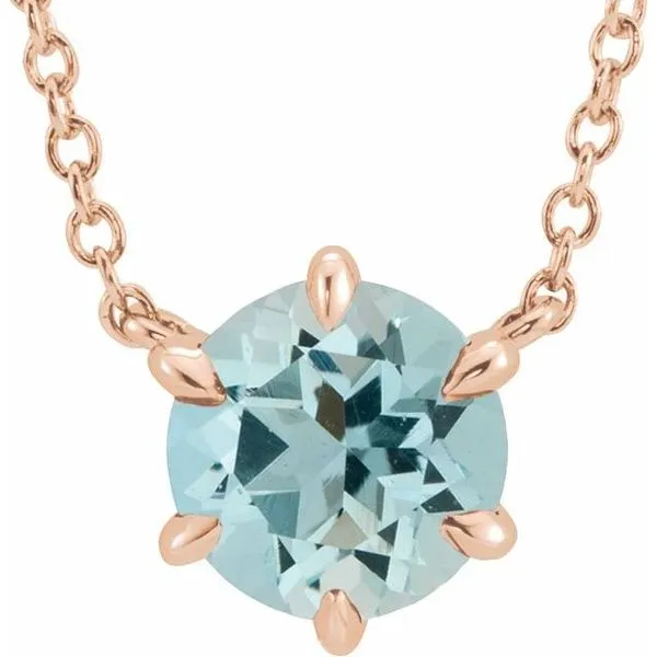 Solitaire Necklace Delfine's Jewelry Charleston, WV