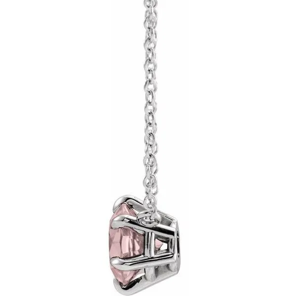 Solitaire Necklace Image 2 Blue Heron Jewelry Company Poulsbo, WA