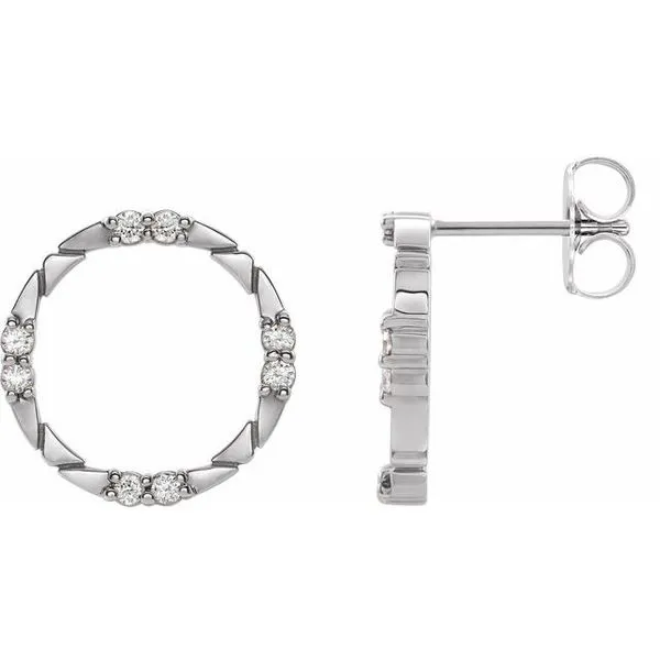 Geometric Earring Cherry Street Jewelers Tulsa, OK