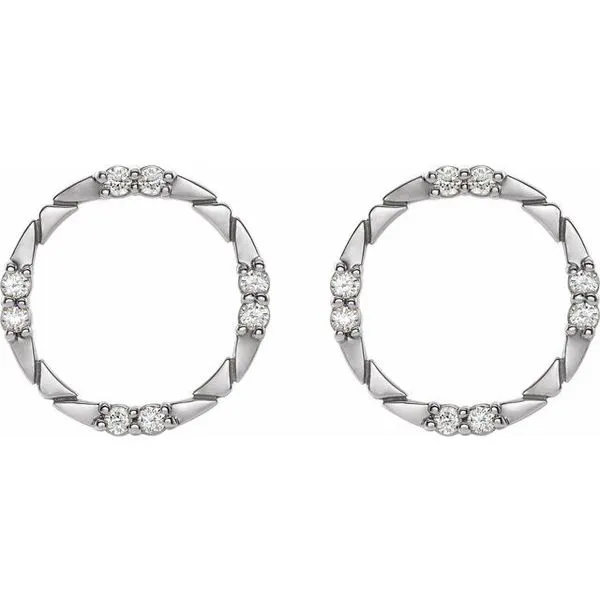 Geometric Earring Image 2 Milan's Jewelry Inc Sarasota, FL