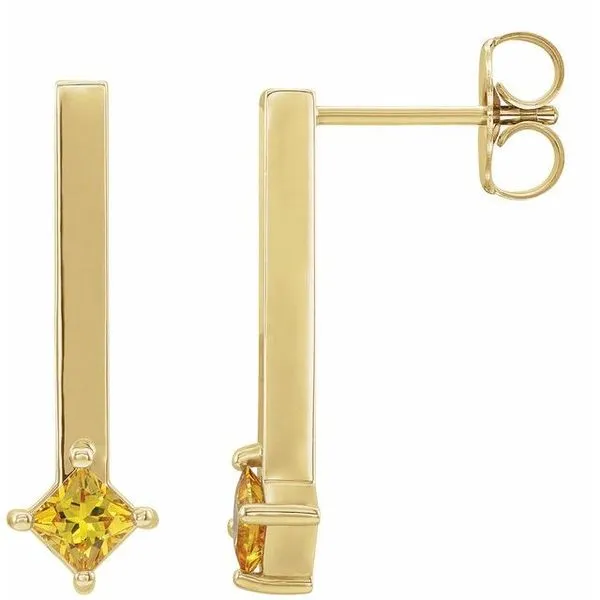 Bar Drop Earrings J. Meredith Jewelers Delafield, WI