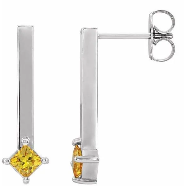Bar Drop Earrings Hopman Jewelers Elkhart, IN