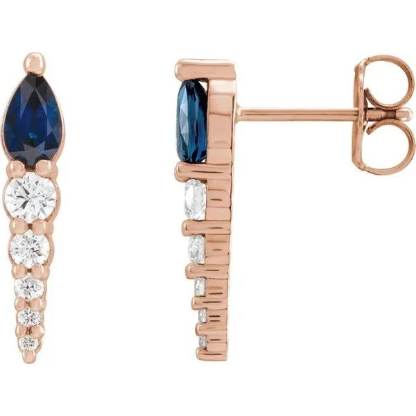 Accented Bar Earrings Boyd Jewelers Wesley Chapel, FL