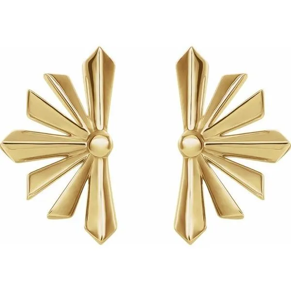 Star Earrings Image 2 James & Williams Jewelers Berwyn, IL