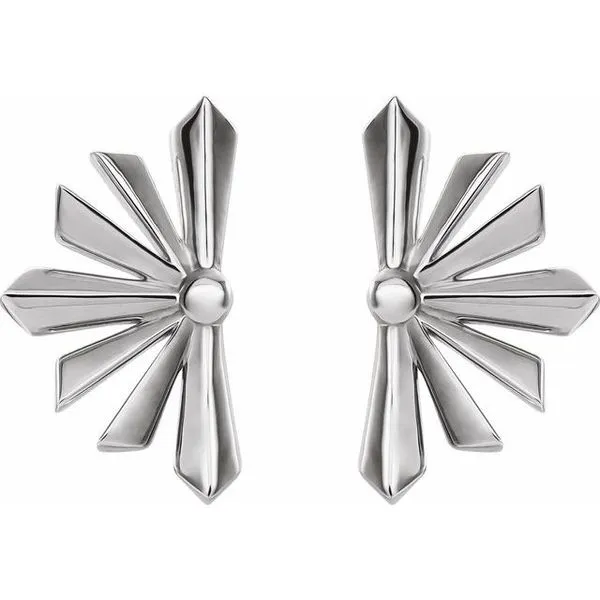 Star Earrings Image 2 Rick's Jewelers California, MD