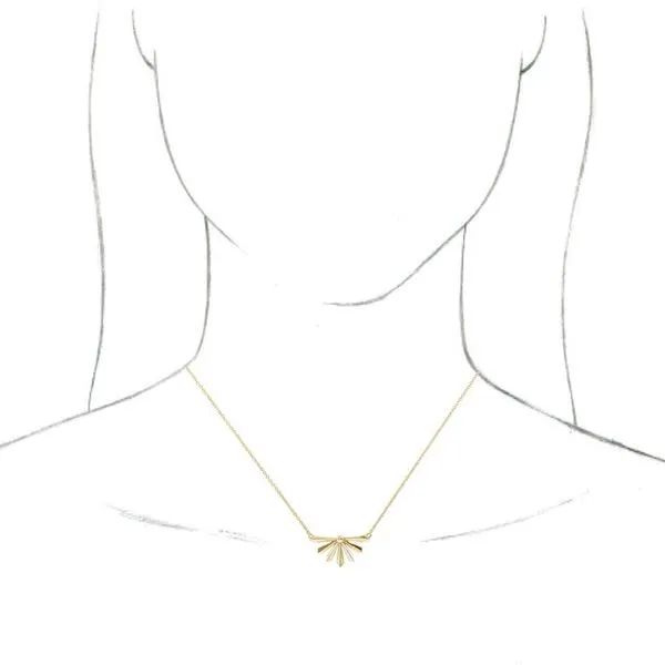 Star Necklace Image 3 Hopman Jewelers Elkhart, IN