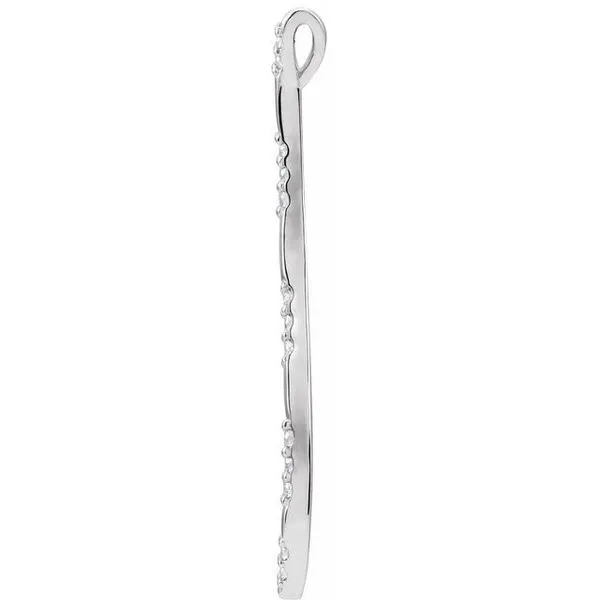 Freeform Bar Pendant Image 2 James & Williams Jewelers Berwyn, IL